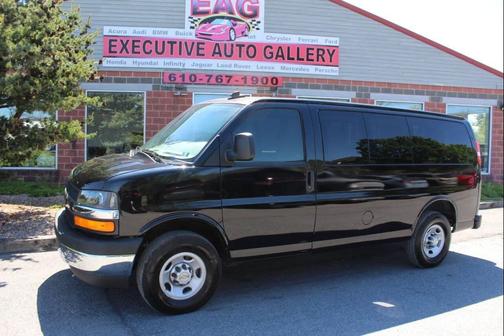 Black 2024 Chevrolet Express 2500 LT