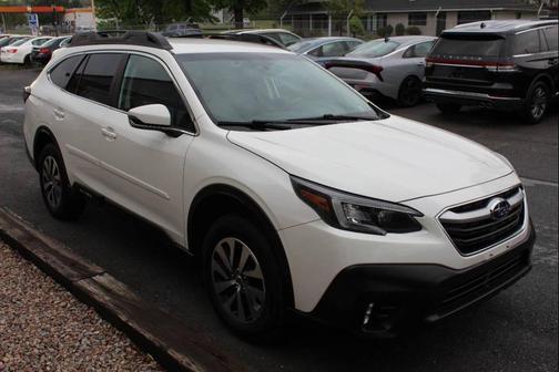 White 2022 Subaru Outback Premium