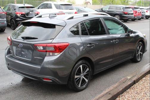 Gray 2021 Subaru Impreza 2.0i Premium