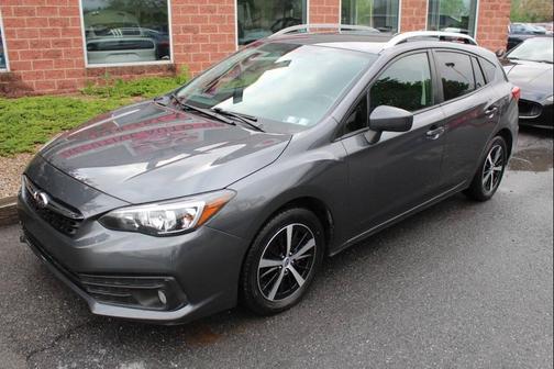 Gray 2021 Subaru Impreza 2.0i Premium