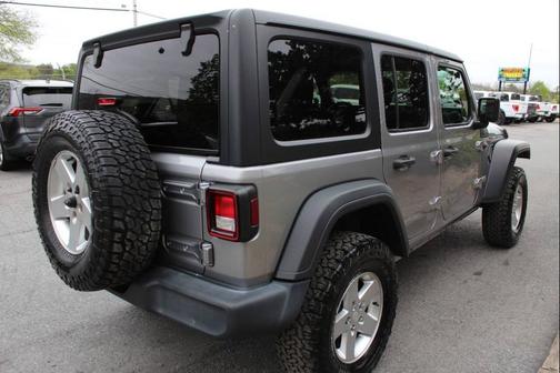 Silver 2019 Jeep Wrangler Unlimited Sport