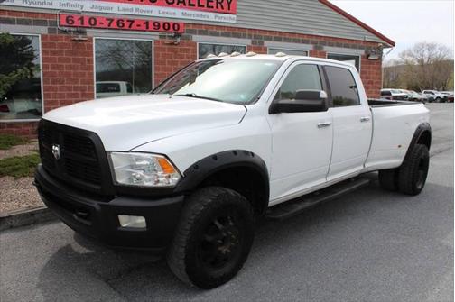 2012 RAM 3500 Laramie Longhorn 4x4 4dr Crew Cab 8 ft. LB DRW Pickup