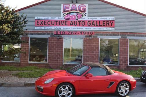 Red 2005 Porsche Boxster Base 2dr Roadster