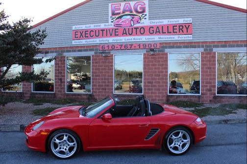 Red 2005 Porsche Boxster Base 2dr Roadster