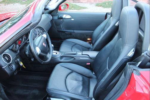 Red 2005 Porsche Boxster Base 2dr Roadster
