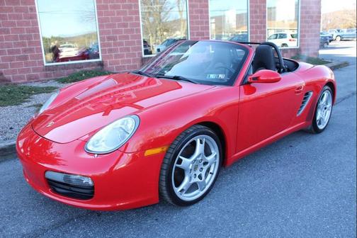 Red 2005 Porsche Boxster Base 2dr Roadster