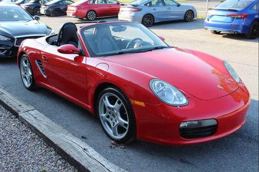 Red 2005 Porsche Boxster Base 2dr Roadster