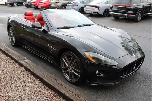 Black 2012 Maserati GranTurismo Sport