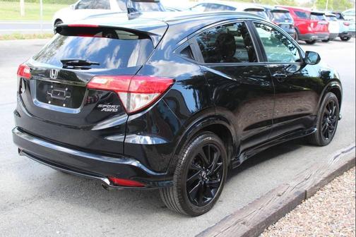 Black 2022 Honda HR-V Sport AWD 4dr Crossover