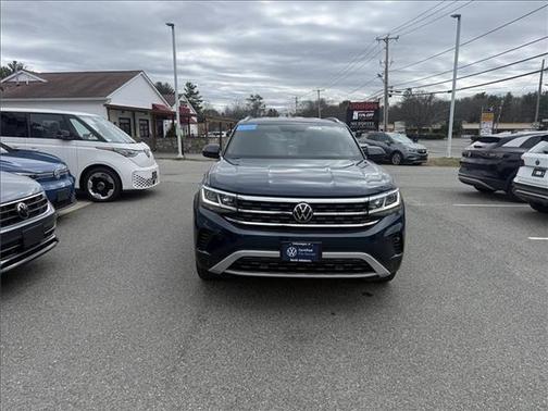 Tourmaline Blue Metallic 2020 Volkswagen Atlas Cross Sport 2.0T SE w/ Technology