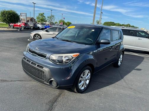 Blue 2015 Kia Soul +