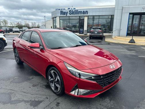 Scarlet Red Pearl 2023 Hyundai ELANTRA Limited