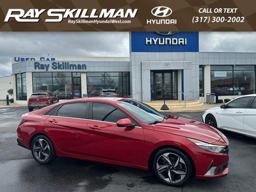 Scarlet Red Pearl 2023 Hyundai ELANTRA Limited