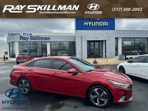 Scarlet Red Pearl 2023 Hyundai ELANTRA Limited
