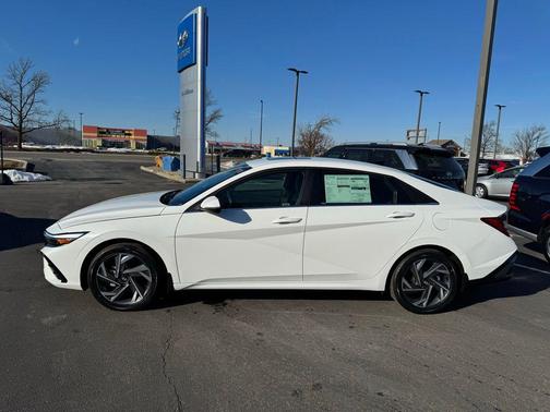 Serenity White 2026 Hyundai ELANTRA HEV Limited
