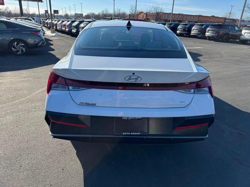 Serenity White 2026 Hyundai ELANTRA HEV Limited