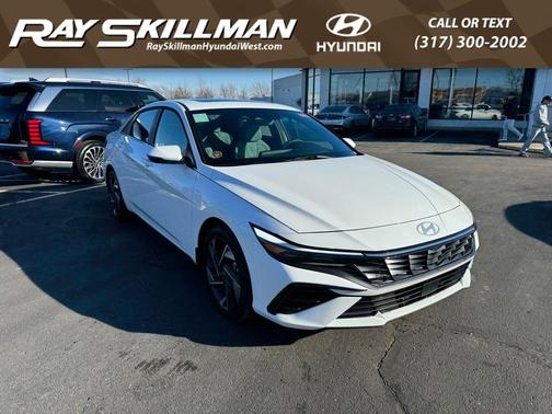Serenity White 2026 Hyundai ELANTRA HEV Limited