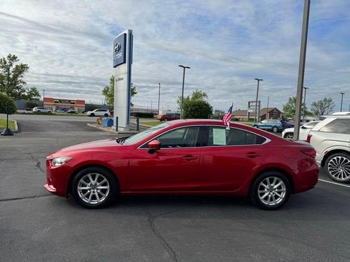Red Metallic 2017 Mazda Mazda6 Sport
