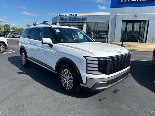 Creamy White Pearl 2026 Hyundai Palisade Hybrid SEL Premium 7P