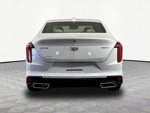 Vibrant White 2026 Cadillac CT4 Premium Luxury