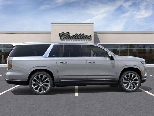 Silver Metallic 2026 Cadillac Escalade ESV 4WD Platinum Luxury