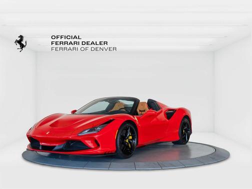 Rosso Corsa 2022 Ferrari F8 Spider Convertible