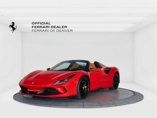 Rosso Corsa 2022 Ferrari F8 Spider Convertible