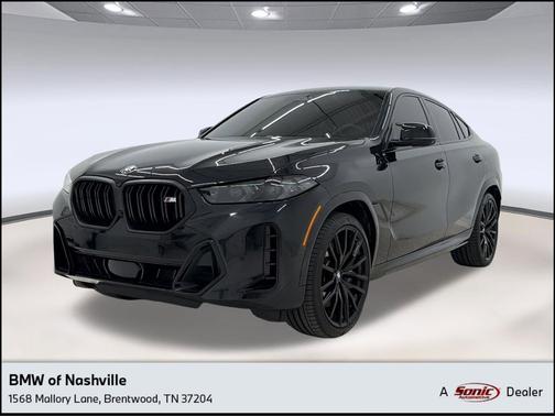 Black Sapphire Metallic 2024 BMW X6 M60i