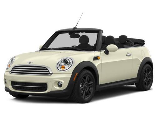 White 2015 MINI Convertible Cooper