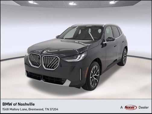 Dark Graphite Metallic 2025 BMW X3 30 xDrive