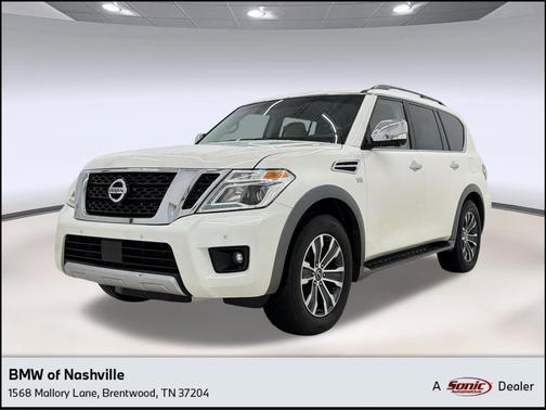 Pearl White 2017 Nissan Armada SL