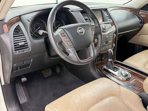 Pearl White 2017 Nissan Armada SL