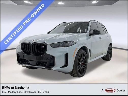 Brooklyn Grey Metallic 2024 BMW X5 M60i