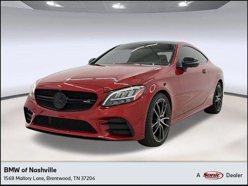 designo Cardinal Red 2019 Mercedes-Benz AMG C 43 4MATIC