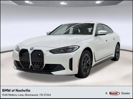Mineral White Metallic 2023 BMW i4 Gran Coupe eDrive40