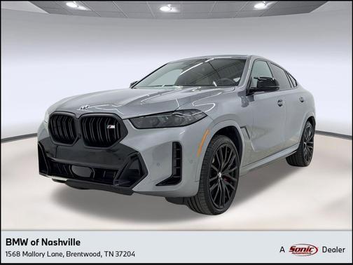 Skyscraper Grey Metallic 2025 BMW X6 M60i