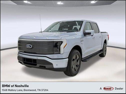 Agate Black Metallic 2022 Ford F-150 Lightning LARIAT