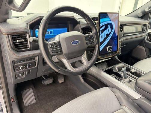 Agate Black Metallic 2022 Ford F-150 Lightning LARIAT