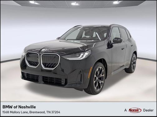 Black Sapphire Metallic 2026 BMW X3 30 xDrive