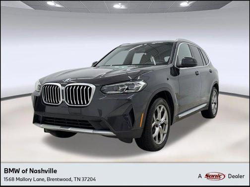 Dark Graphite Metallic 2023 BMW X3 xDrive30i