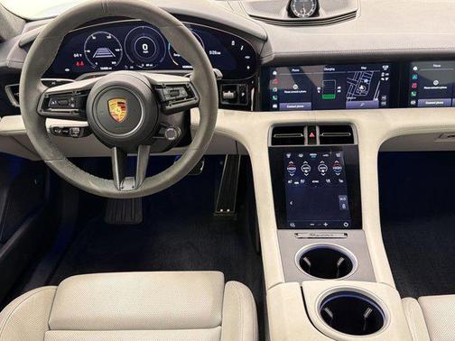Blue 2023 Porsche Taycan GTS