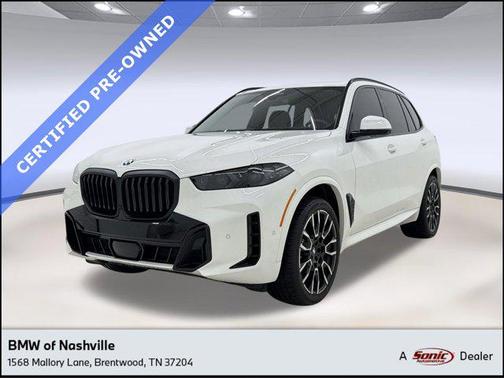 Alpine White 2025 BMW X5 xDrive40i