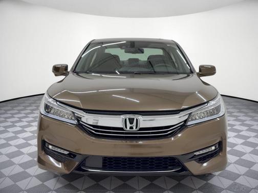 Mandarin Gold Metallic 2017 Honda Accord Hybrid Touring