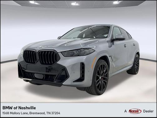 Skyscraper Grey Metallic 2024 BMW X6 xDrive40i