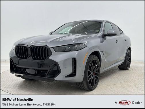 Skyscraper Grey Metallic 2024 BMW X6 xDrive40i