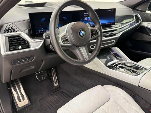 Skyscraper Grey Metallic 2024 BMW X6 xDrive40i
