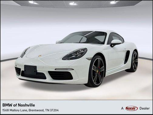 White 2018 Porsche 718 Cayman S