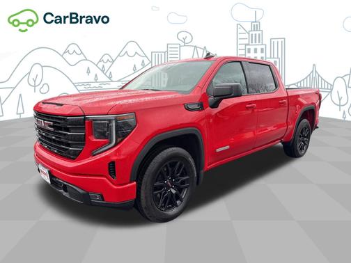 Cardinal Red 2024 GMC Sierra 1500 Elevation