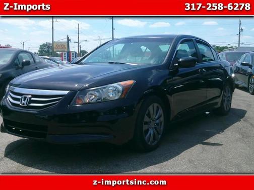 Crystal Black Pearl 2012 Honda Accord EX