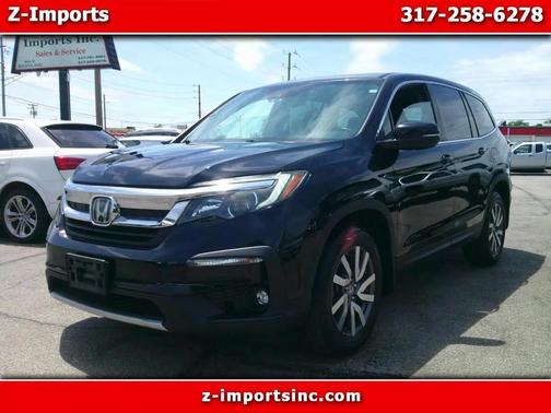 Crystal Black Pearl 2019 Honda Pilot EX-L